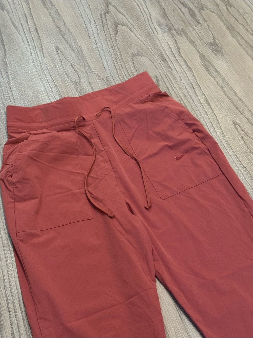 Nike Bliss Luxe 7/8 Training Pants Dusty Rose Pink Size Small Womens